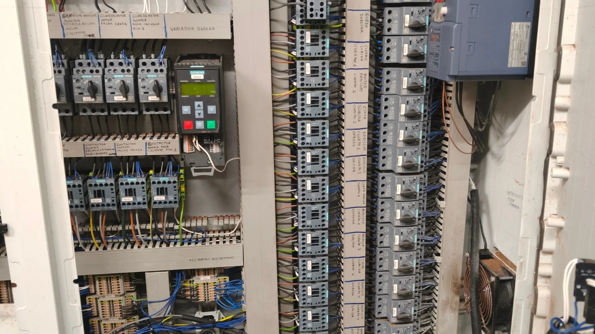 Automatización y modernización de maquinaria industrial realizada por SITECMA en Zaragoza